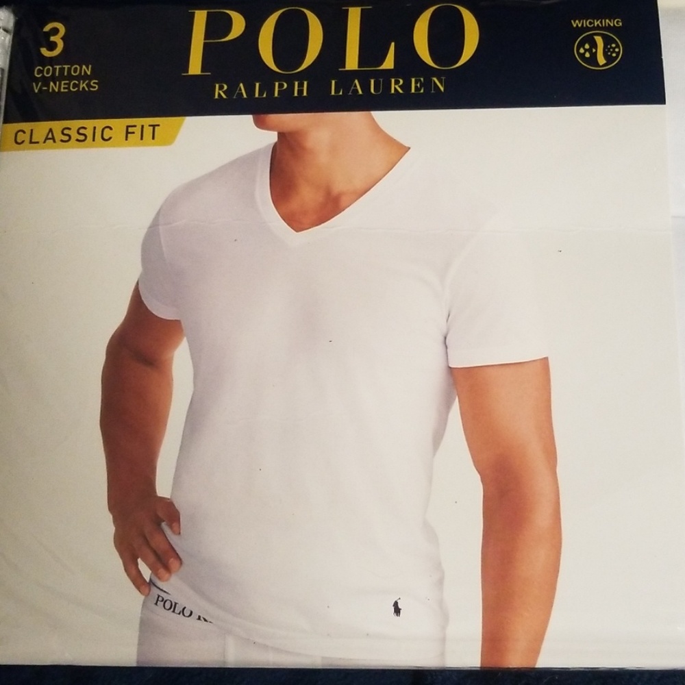 3 pack POLO, Ralph Lauren V neck T-Shirts